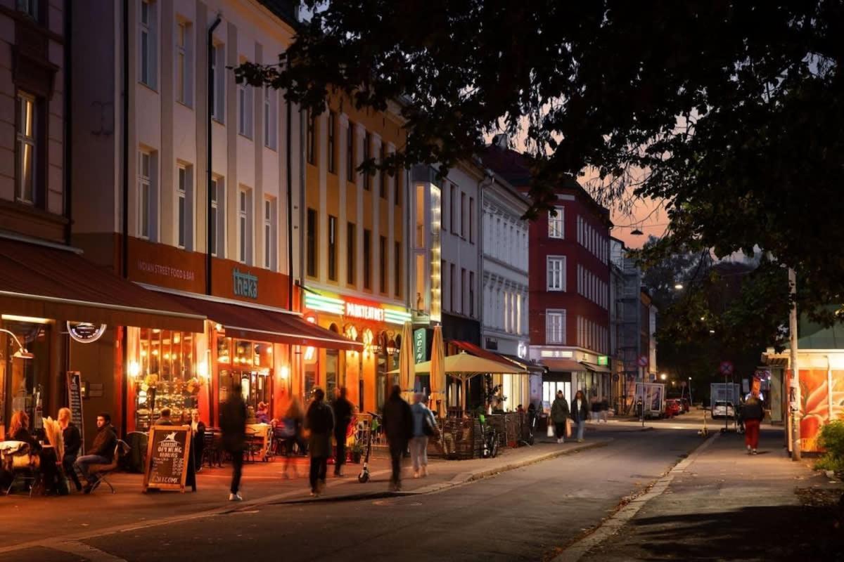 Dinbnb Grunerlokka I 3-bedroom With Balcony Lägenhet Oslo