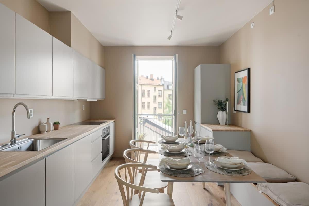 Lägenhet Dinbnb Grunerlokka I 3-bedroom With Balcony Oslo