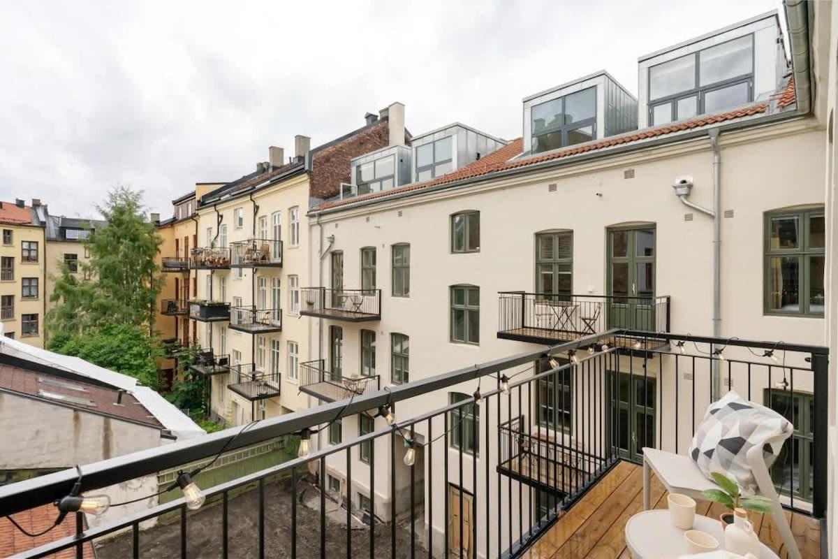 Appartement Dinbnb Grunerlokka I 3-bedroom With Balcony *
